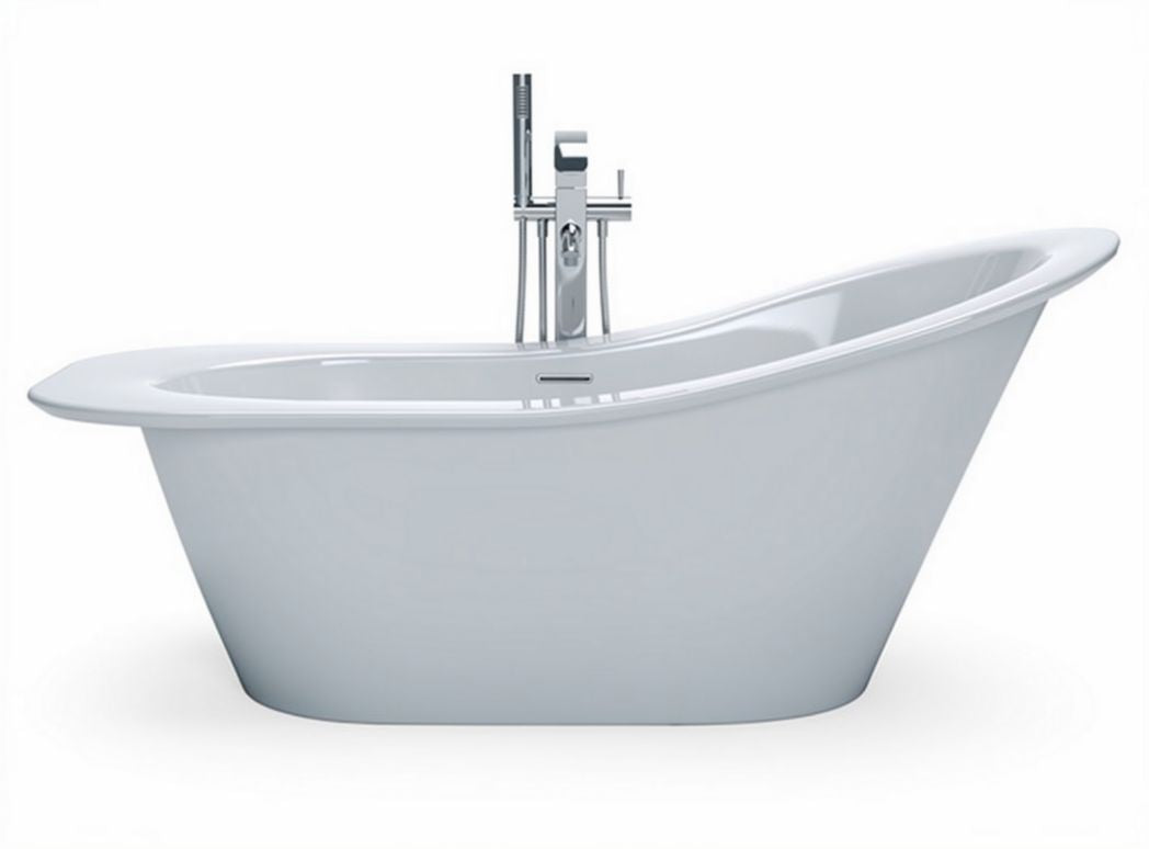 Baignoire de salle de bain en acrylique pour usage domestique - 150 x 70 x 60cm
